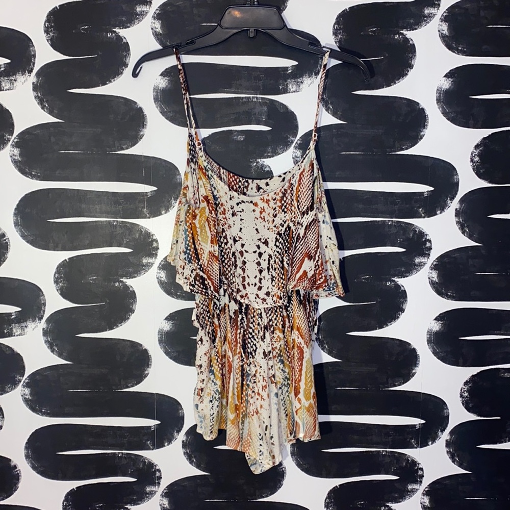 Snake Skin Romper